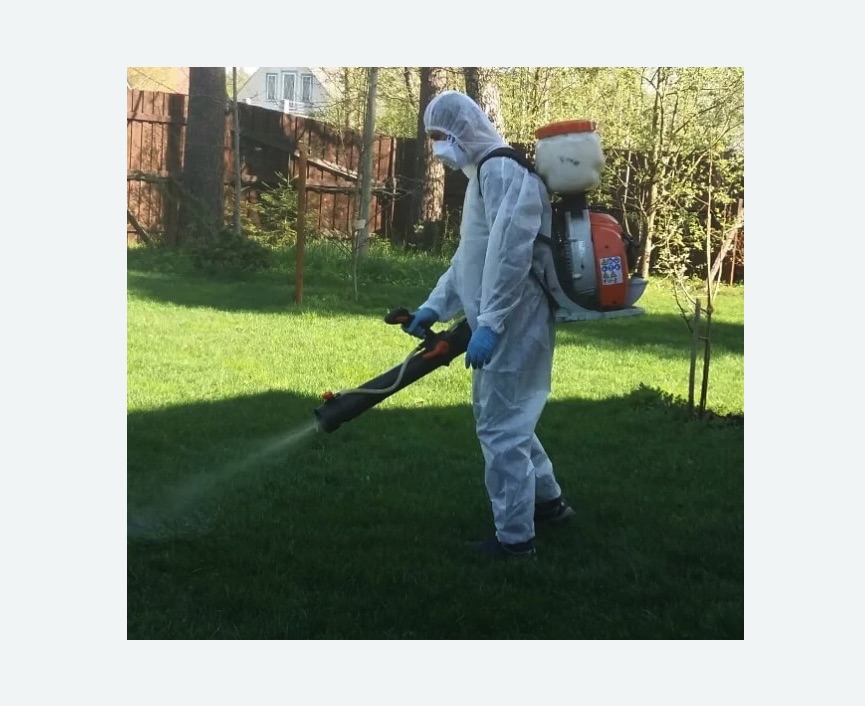 Обработка территории от клещей в Лесном Городке